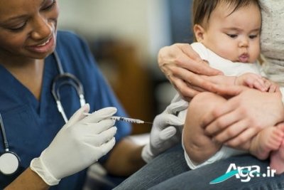 واکسن نوزاد و تب