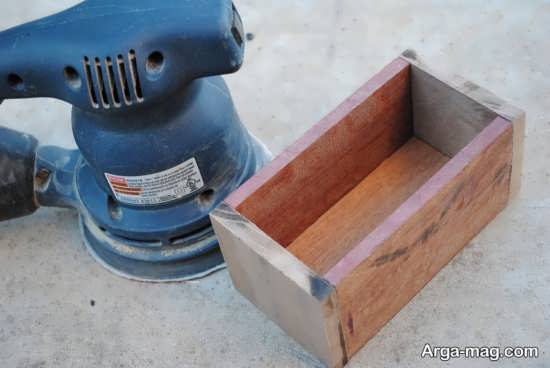 مراحل ساختن جعبه چوبی 