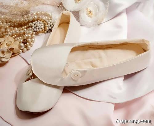 مدل کفش ساده و شیک عروس 