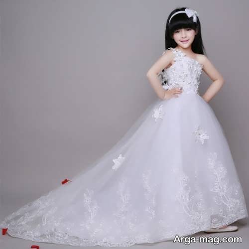 مدل لباس عروس دنباله دار 
