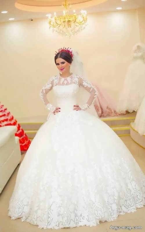 مدل لباس عروس ایرانی جدید و شیک